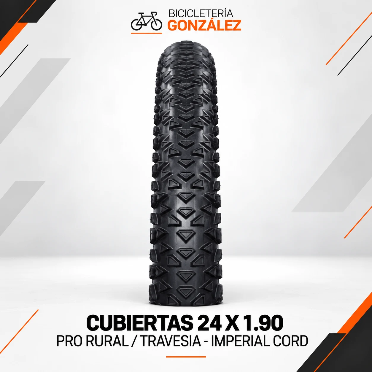 CUBIERTAS 24 X 1.90 - PRO RURAL / TRAVESIA - IMPERIAL CORD -